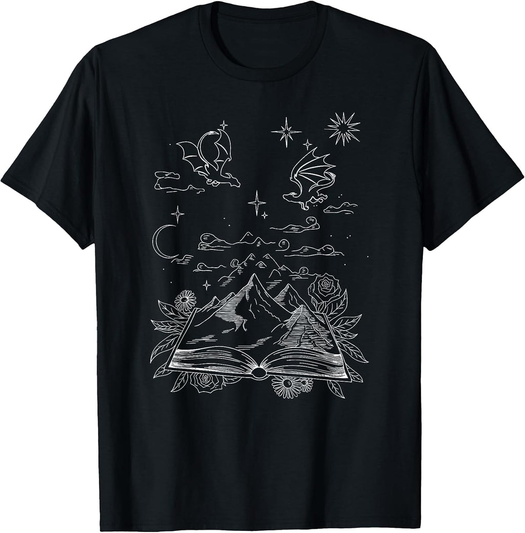 Librarian Bookish Girl Loves Dragons & Books
