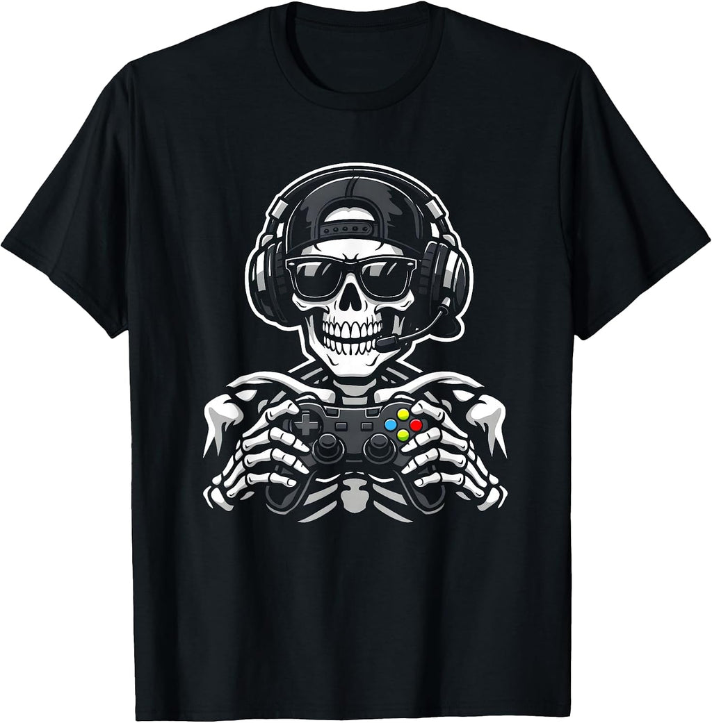Skeleton Gamer Computer Accessoires Merch for Kids