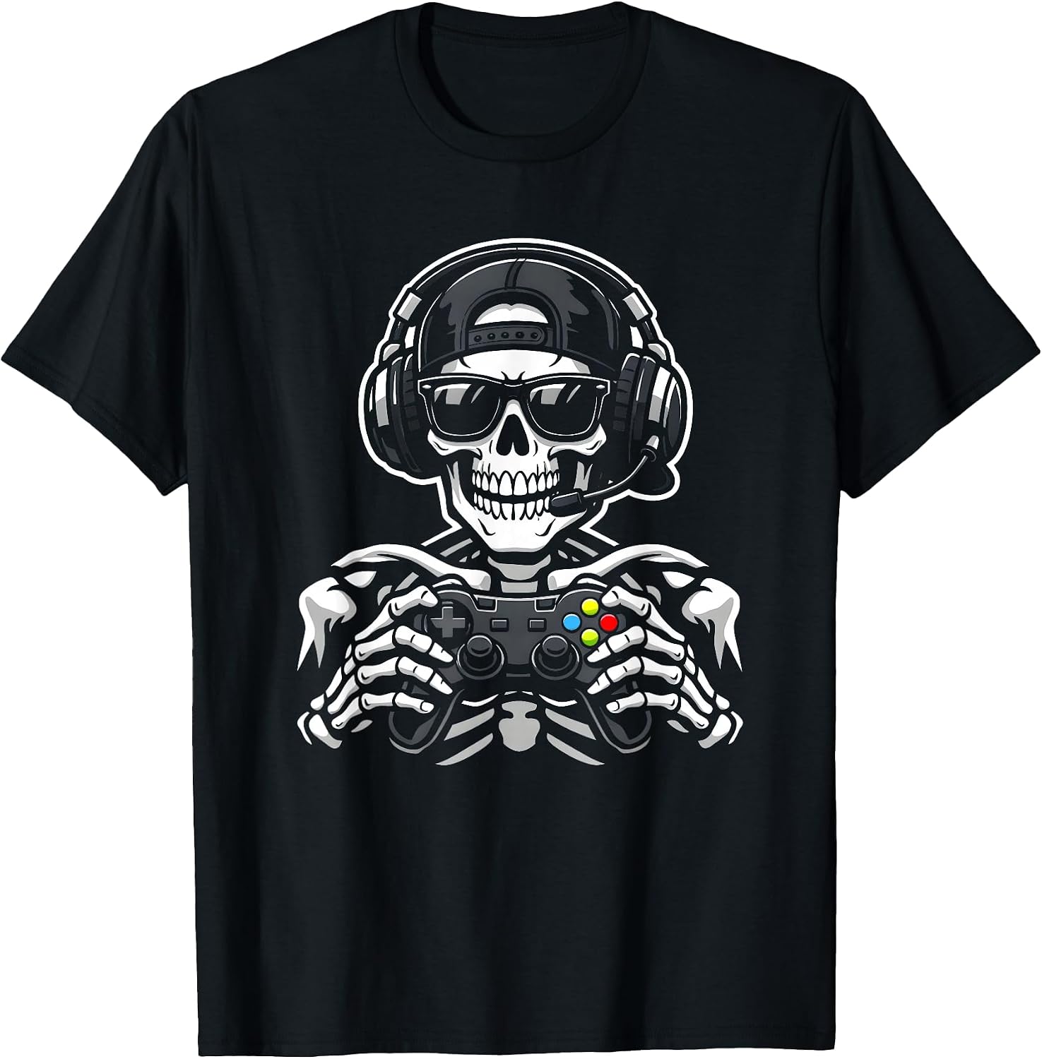 Skeleton Gamer Computer Accessoires Merch for Kids