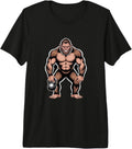 Sasquatch Gym Humor Fitness Sarcasm Workout