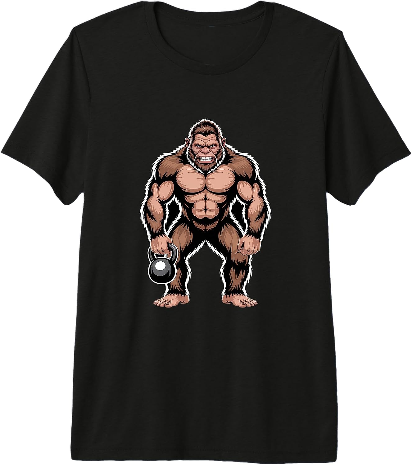 Sasquatch Gym Humor Fitness Sarcasm Workout