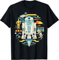 R2-D2 Circle Collage T-Shirt