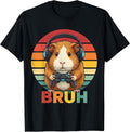 Gaming Guinea Pig Bruh Retro Gamer Guinea Pig Boys