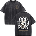 Christian Shirts for Men God Religious Jesus Faith Inspirational Bible Verse Tshirt Oversized Acid Wash Graphic Tees
