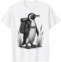 Penguin Hiker Trekking Hike Merch.