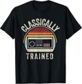Retro Vintage Classically Trained Video Game Adult T-Shirt