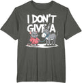 I Dont Give A Rats Donkey Funny Rat Donkey Shirts
