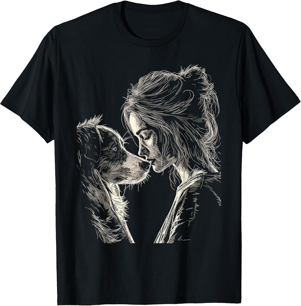 Australian Shepherd Dog Mom Aussie Lover Mother's Day T-Shirt