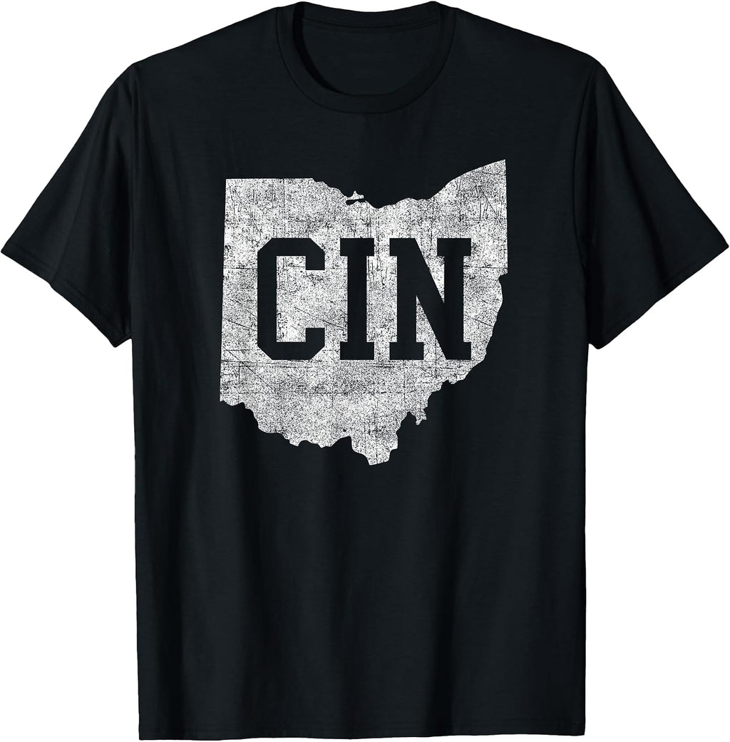 Vintage Cincinnati Ohio Travel Fan Store