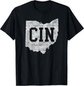 Vintage Cincinnati Ohio Travel Fan Store