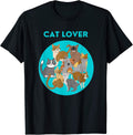 Love many cats cat lady purr kitten kitty green