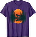 Retro Mountain Outdoor Forest Wolf Lovers Co
