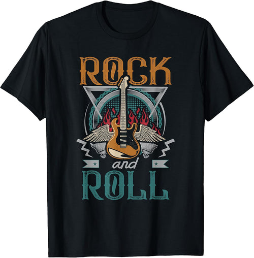 80s Rock & Roll Music Guitar Wings
