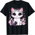 Cherry Blossom Kawaii Cat
