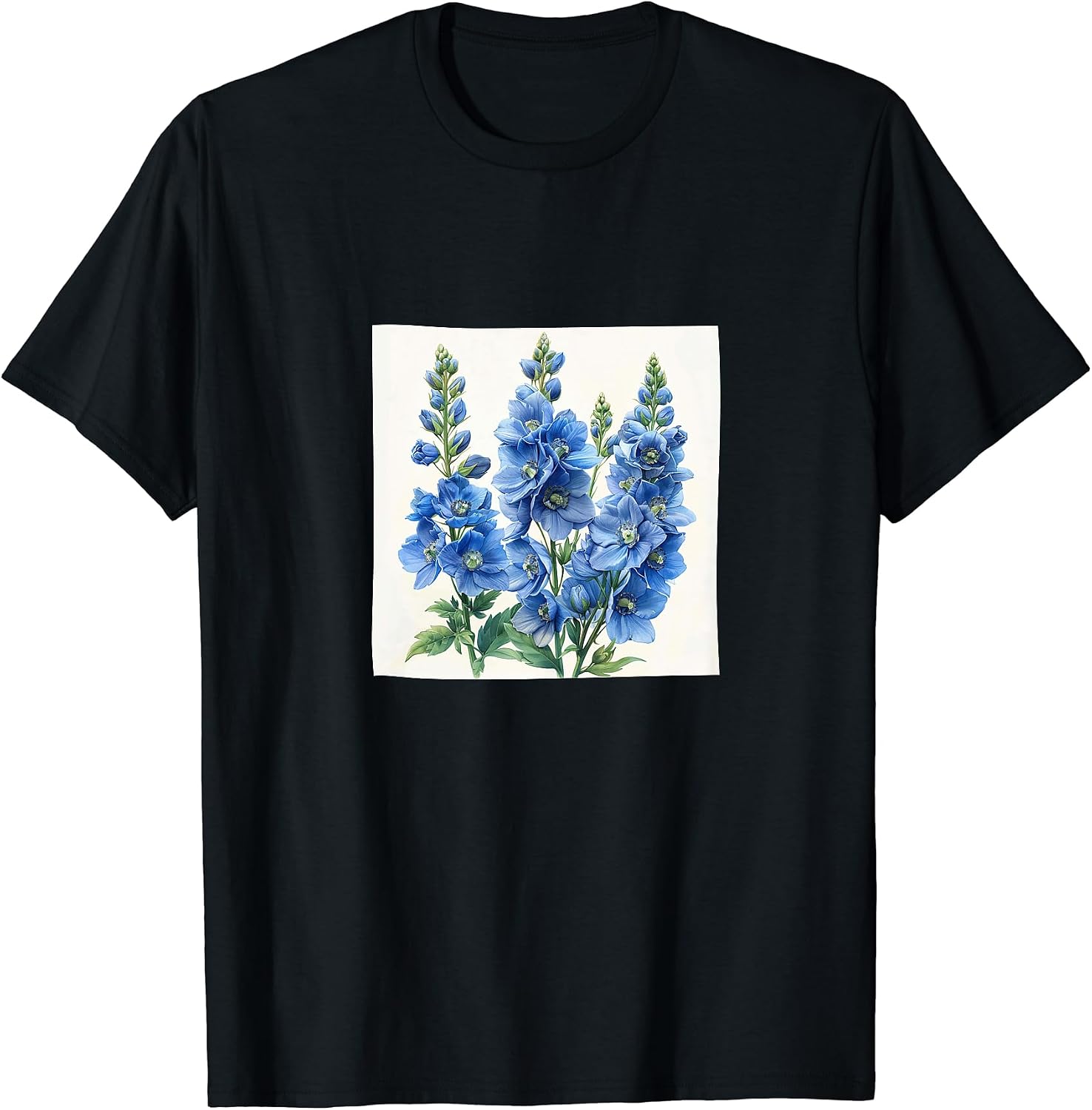 Delphinium Flower Cottagecore Merch