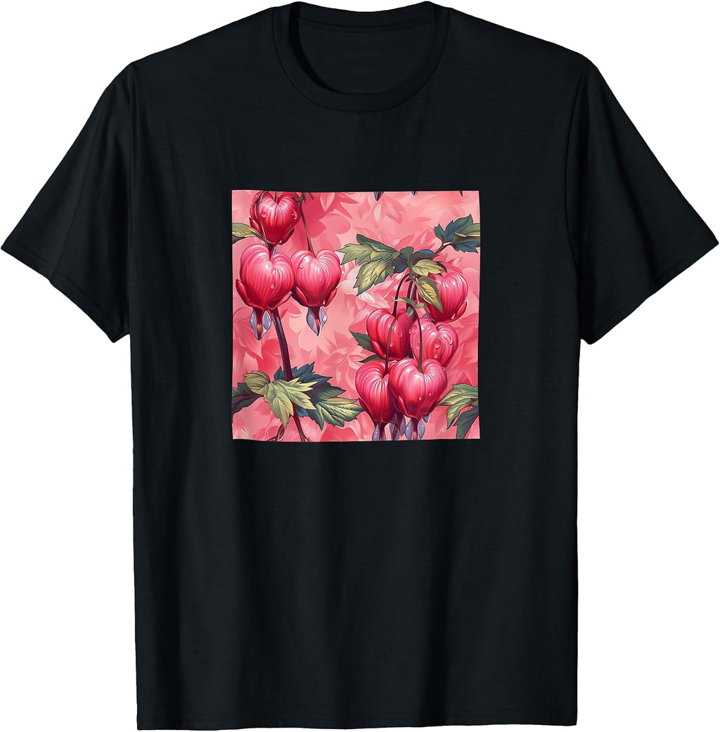 Bleeding Heart Flower Pattern Merch