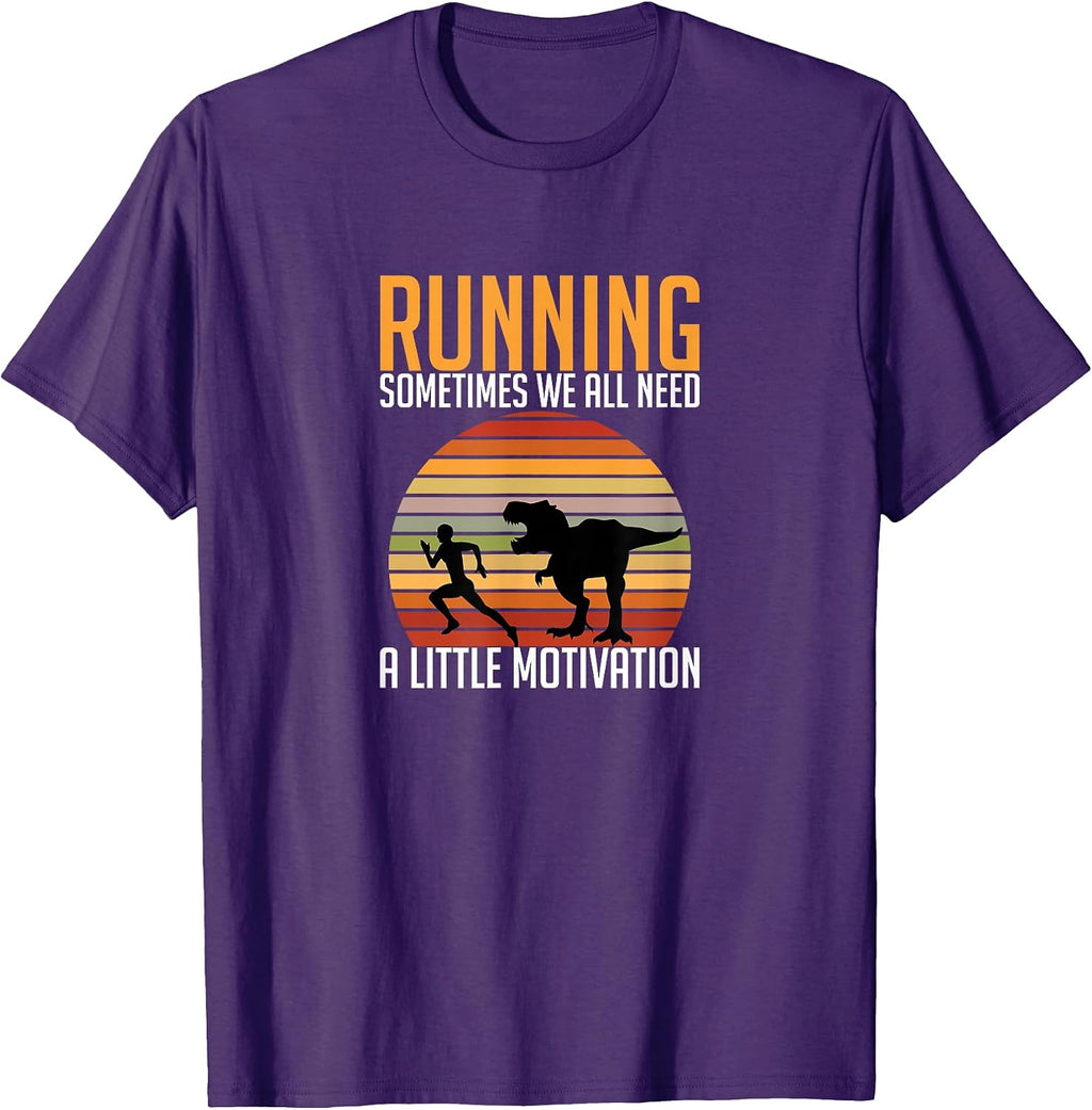 Funny Dinosaur Runner Fitness