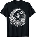 Funny Yoga Enjoy the Journey Tee Shirt