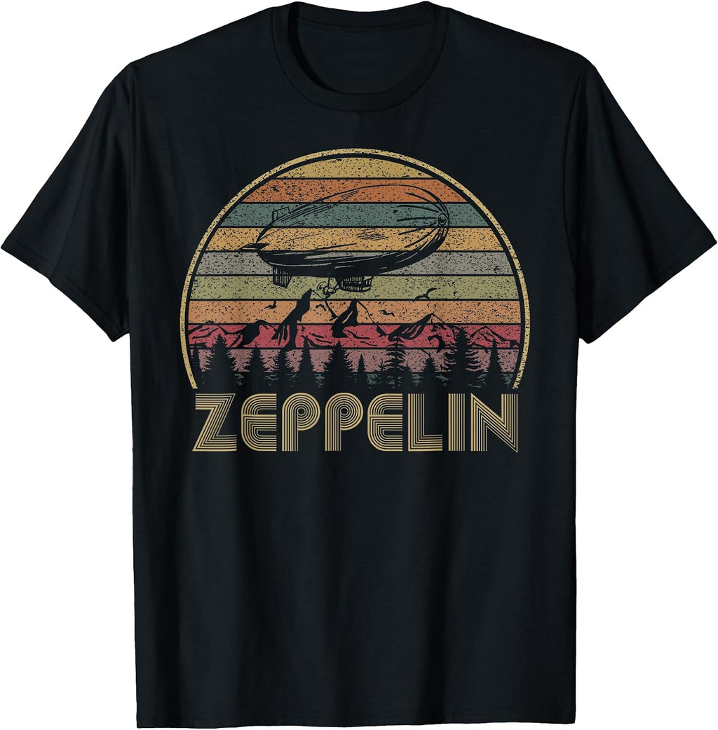 Vintage Zeppelin Dirigible Airship Men Women Kids