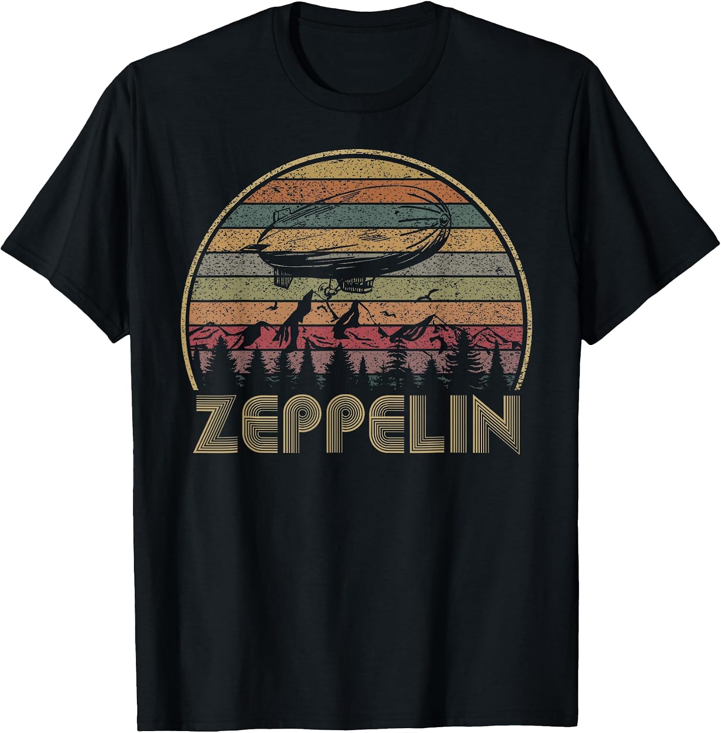 Vintage Zeppelin Dirigible Airship Men Women Kids