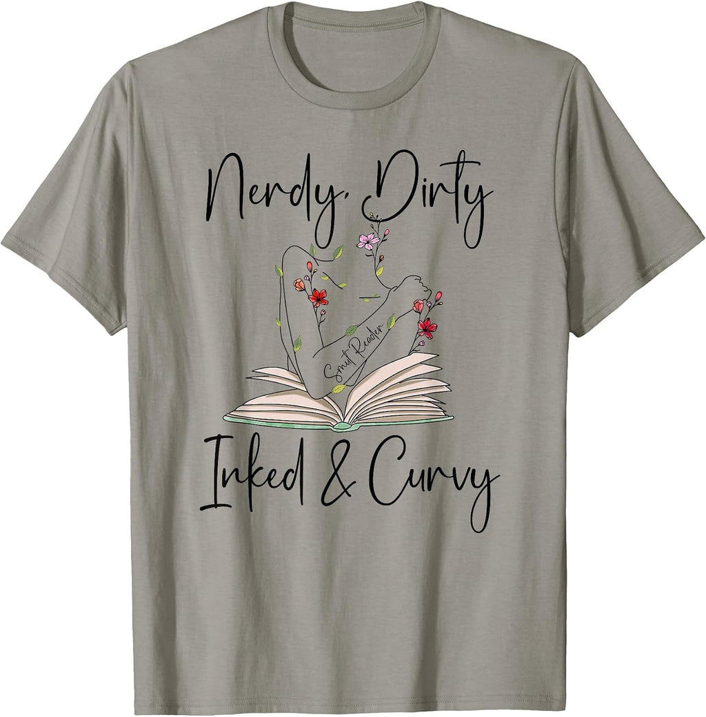 Inked Educated Tattooed Introverted Bookworm Shirt