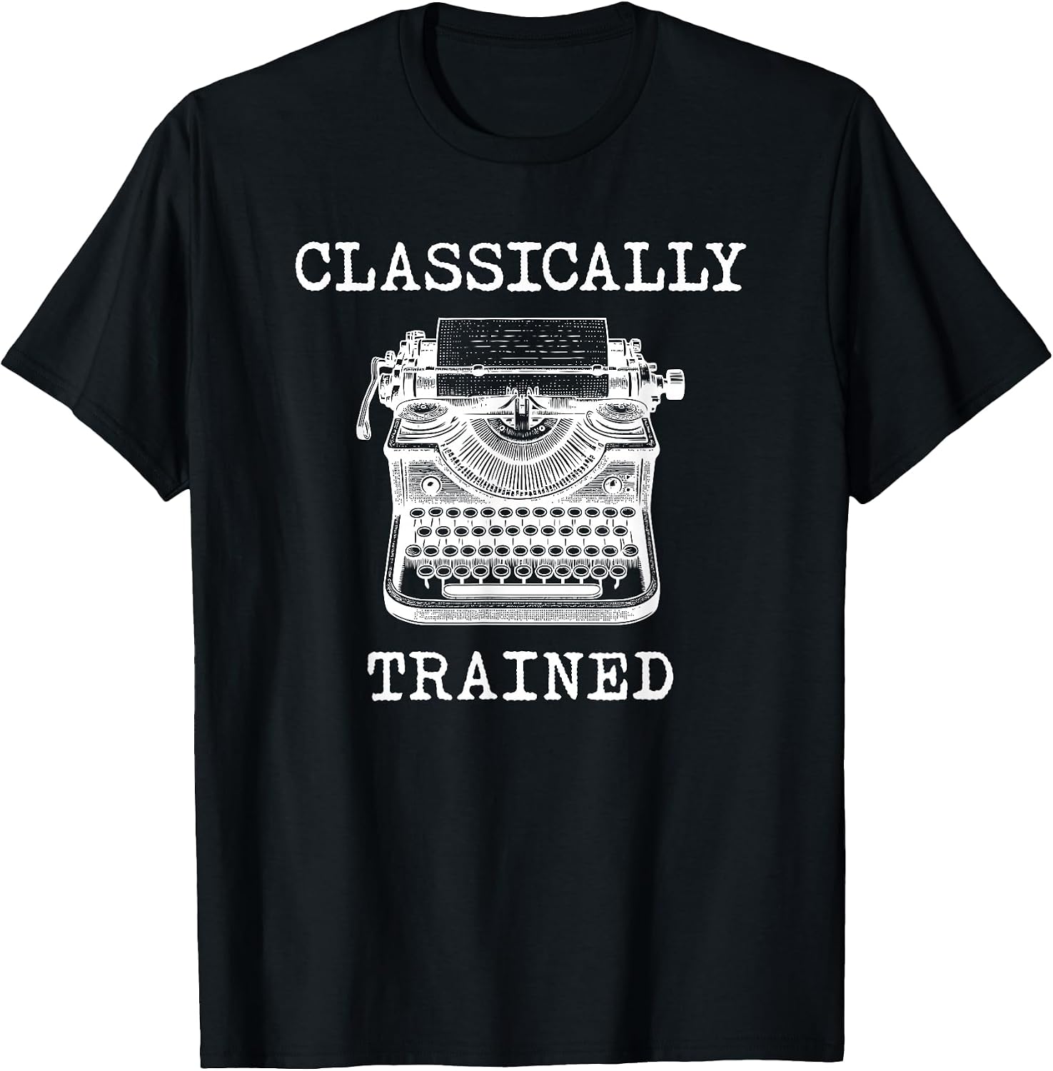 Classically Trained Typewriter Merch.