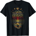 Couples Matching Tree Holding Hands Hippie