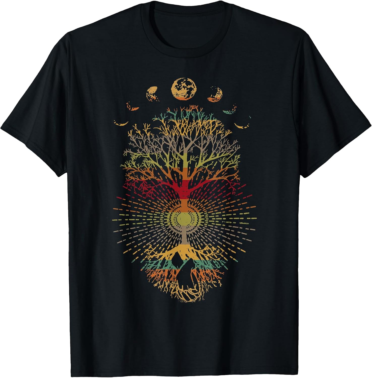 Couples Matching Tree Holding Hands Hippie