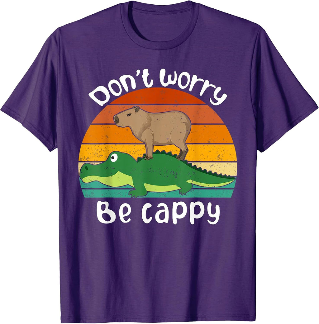 Retro Funny Motivational Capybara Lovers