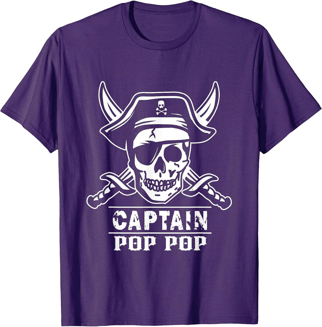 Pirate Pop Pop Captain Funny Pirate