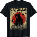 Vintage Catzilla Tee - Funny Kitten and Cat Lover T-Shirt