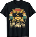 Best Cat Dad Ever Funny Cat Dad Lover Father's Day Cat Daddy T-Shirt