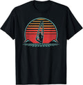 Windsurfer Retro Sunset 80s Style
