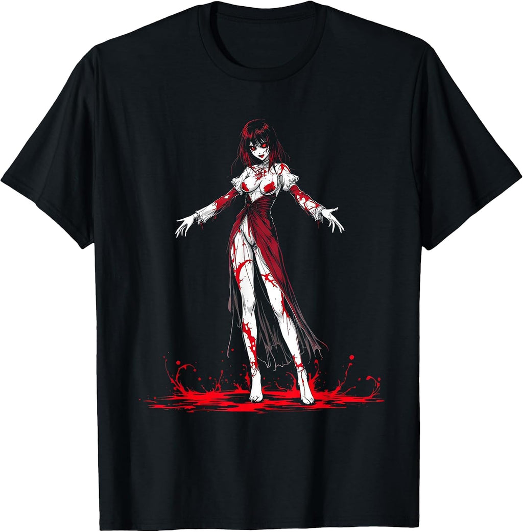 Horror Anime Girl Design I Dark Fantasy Aesthetic