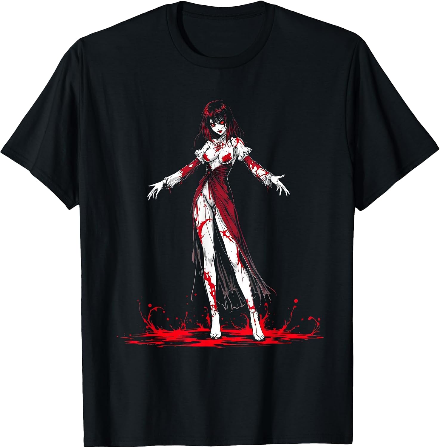 Horror Anime Girl Design I Dark Fantasy Aesthetic