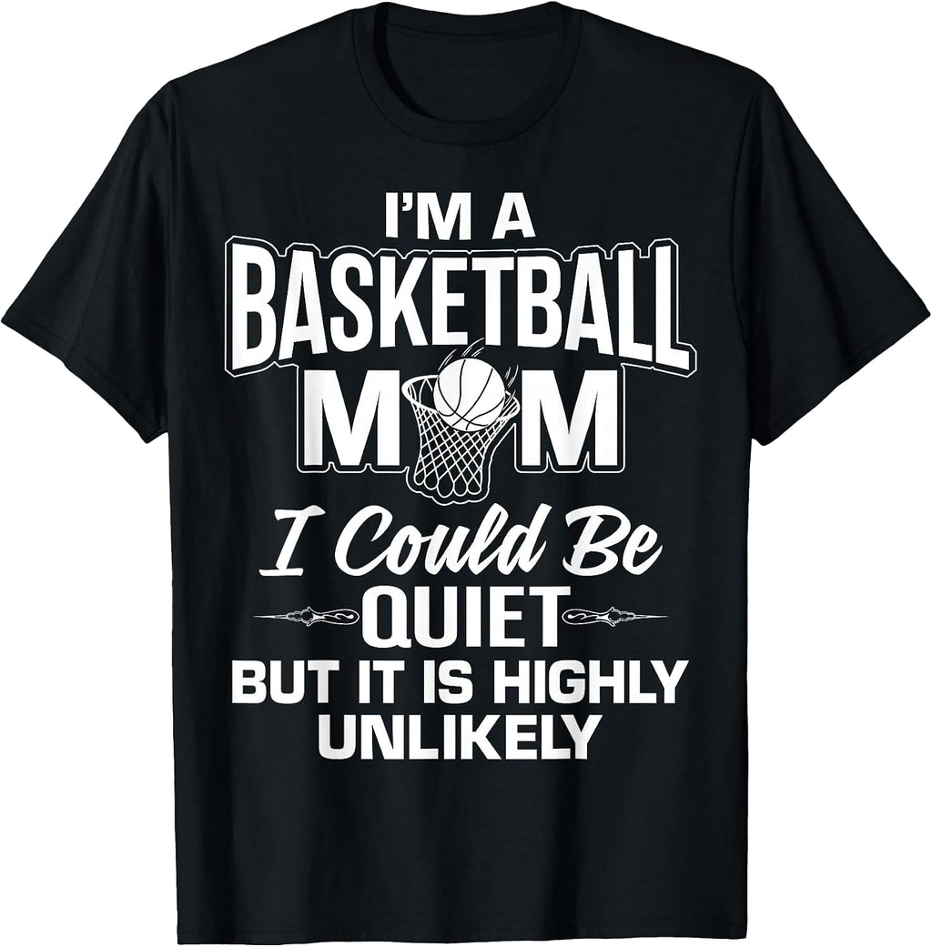 Cool Basketball Mom Humor Quote Merch