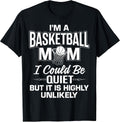 Cool Basketball Mom Humor Quote Merch