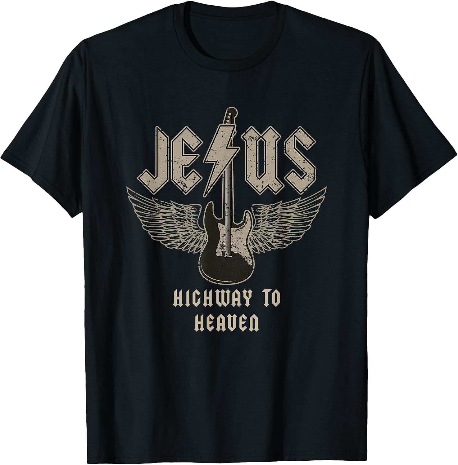Jesus Rocks Christian Music Worship Apparel