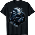 Darth Vader Helmet Collage Graphic T-Shirt T-Shirt