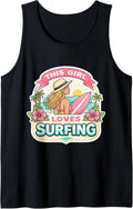 This Girl Loves Surfing Woman Surfer Merch