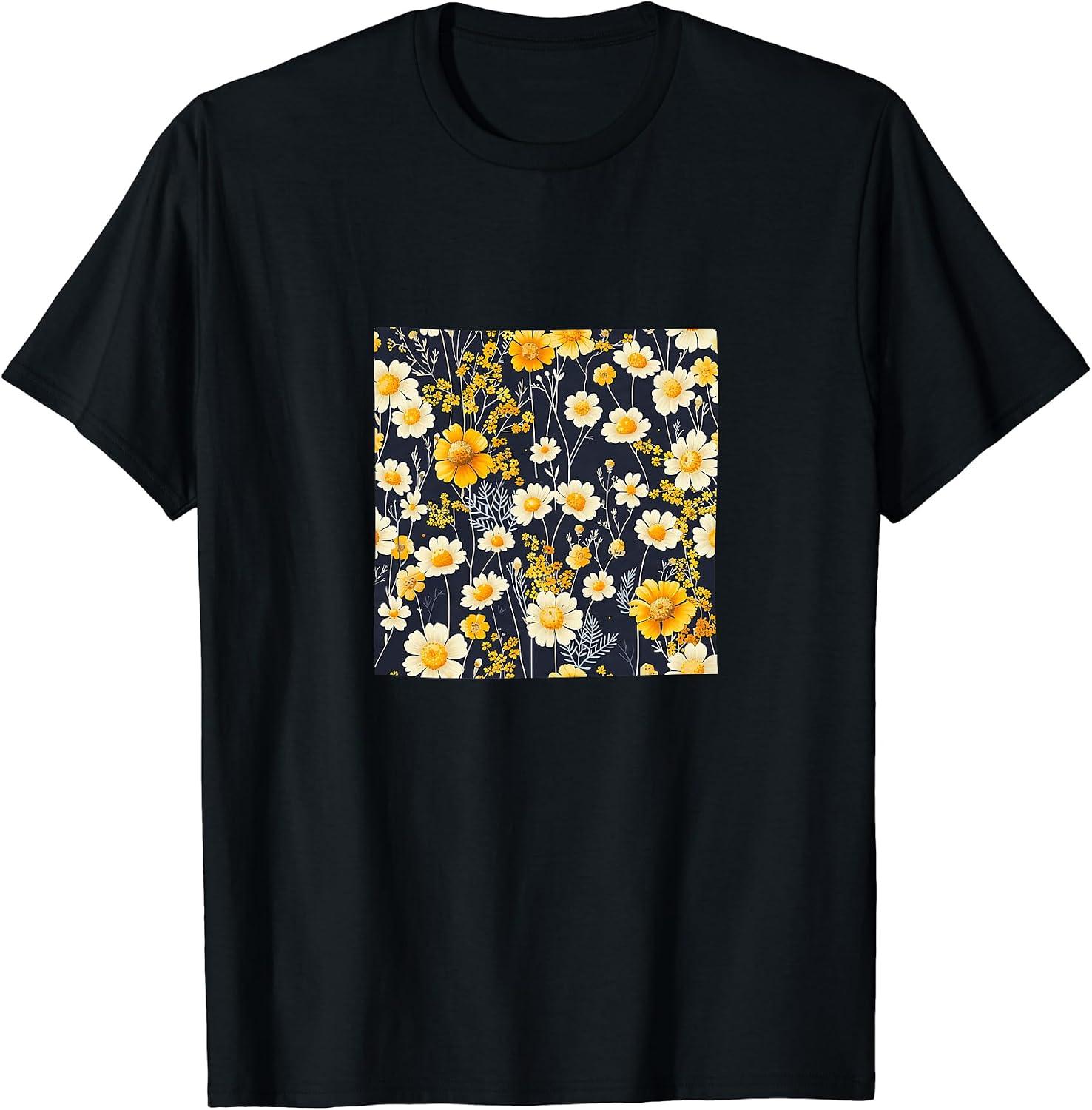 Yarrow Flower Pattern Merch