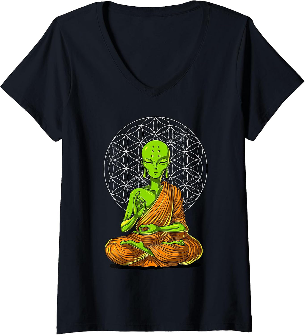 Alien Buddha Zen Yoga Clothing