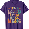 It's A Good Day To Make Music Musician Band Music Teacher T-Shirt for Men Women Girls Kids