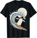 Beach Ocean Summer Penguin Surfer