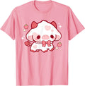 Kawaii Cow Cute Strawberry aesthetic Anime Girls