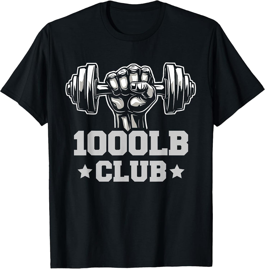 1000 Pound Club Powerlifting Graphics