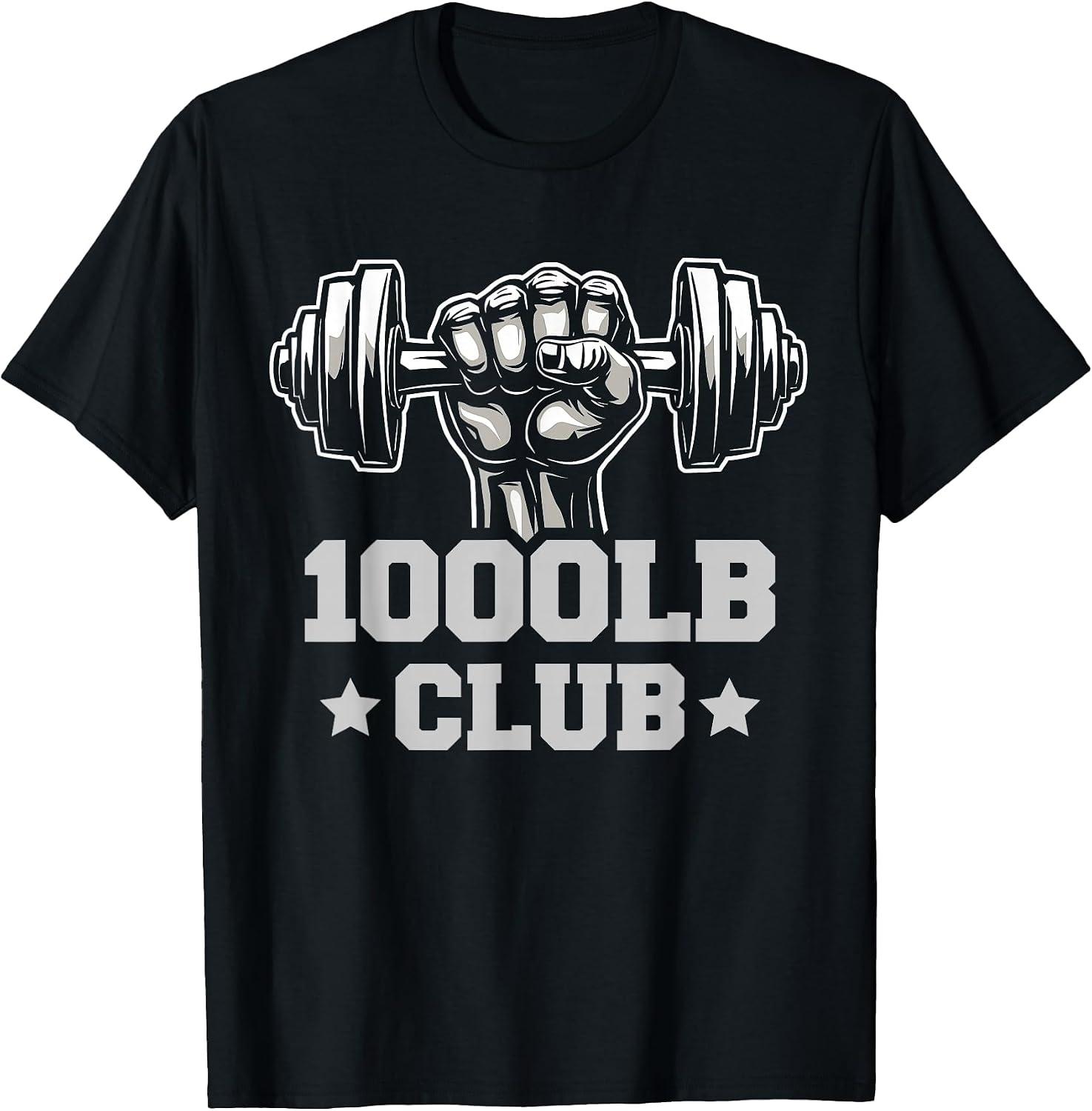 1000 Pound Club Powerlifting Graphics
