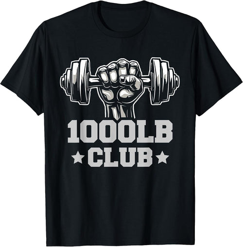 1000 Pound Club Powerlifting Graphics