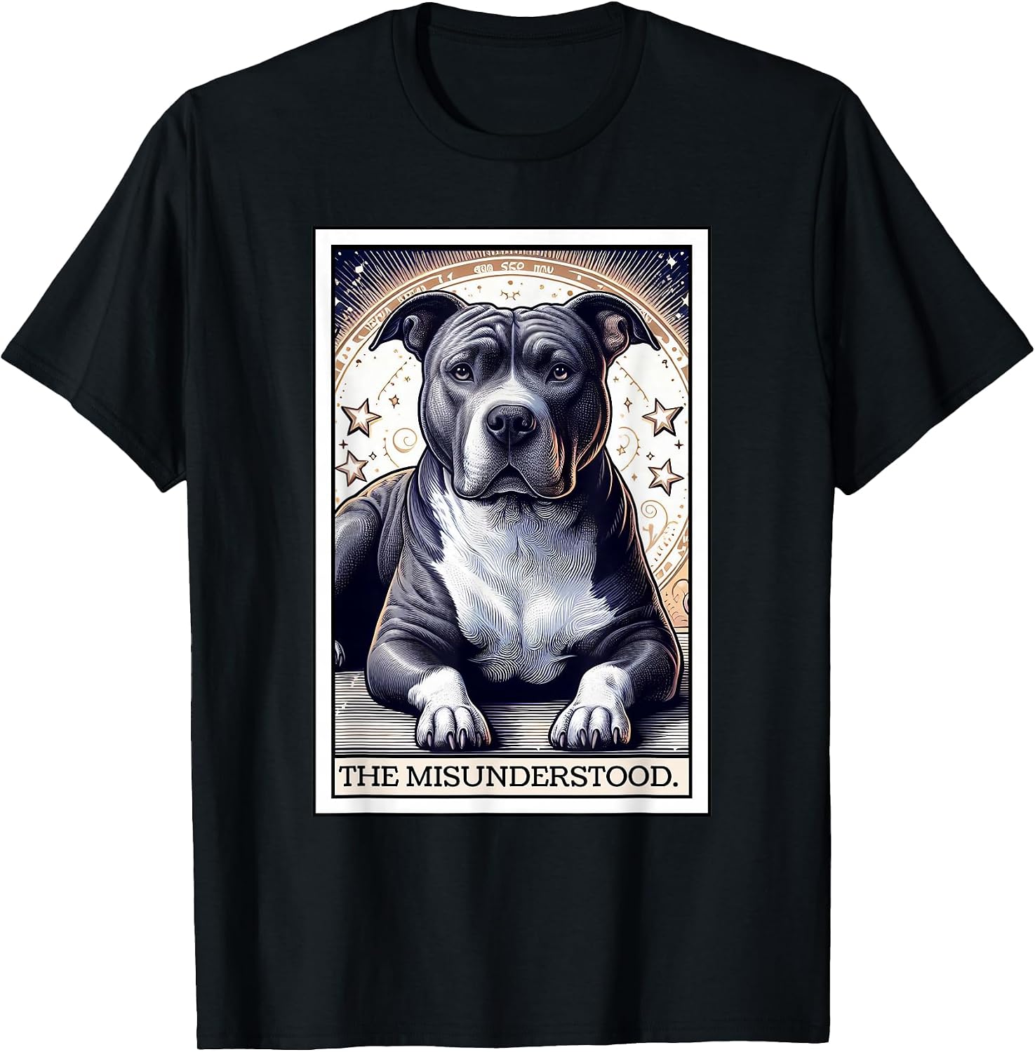 Pitbull Tarot Card Women Men Pitbull Lover Pittie