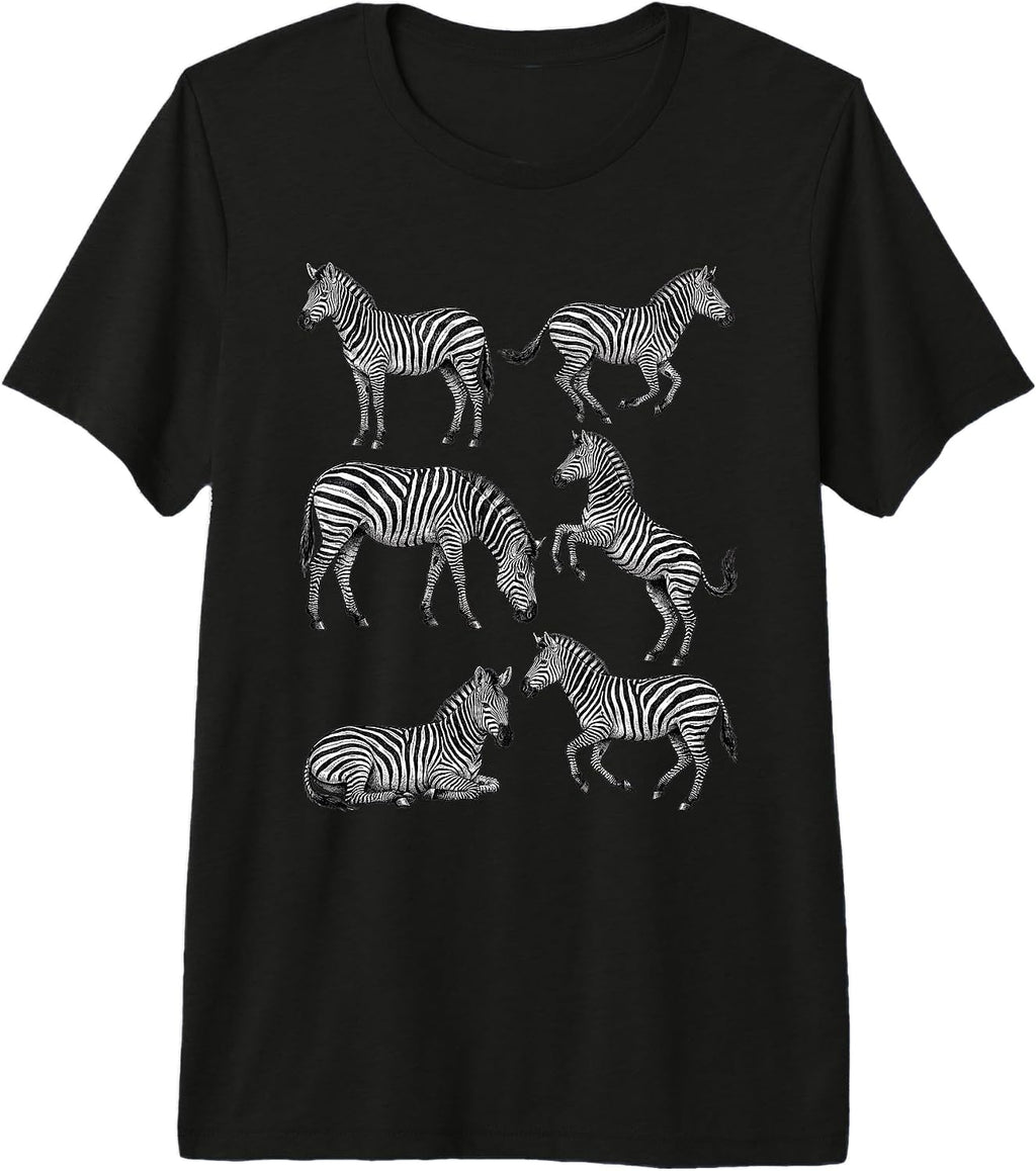 Vintage Zebra Wildlife Design
